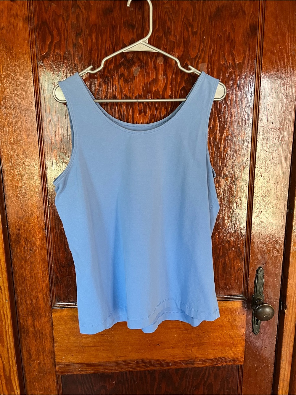 L.L. Bean Sky Blue Scoop Neck Tank